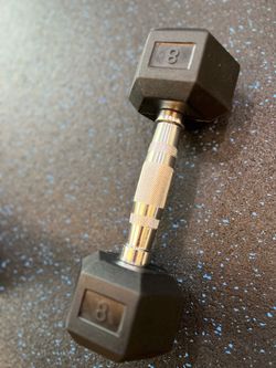 Hex Dumbells 8lbs
