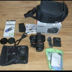 Canon EOS 200OD/ Rebel T7 DSLR Camera Bundle with 18-55mm