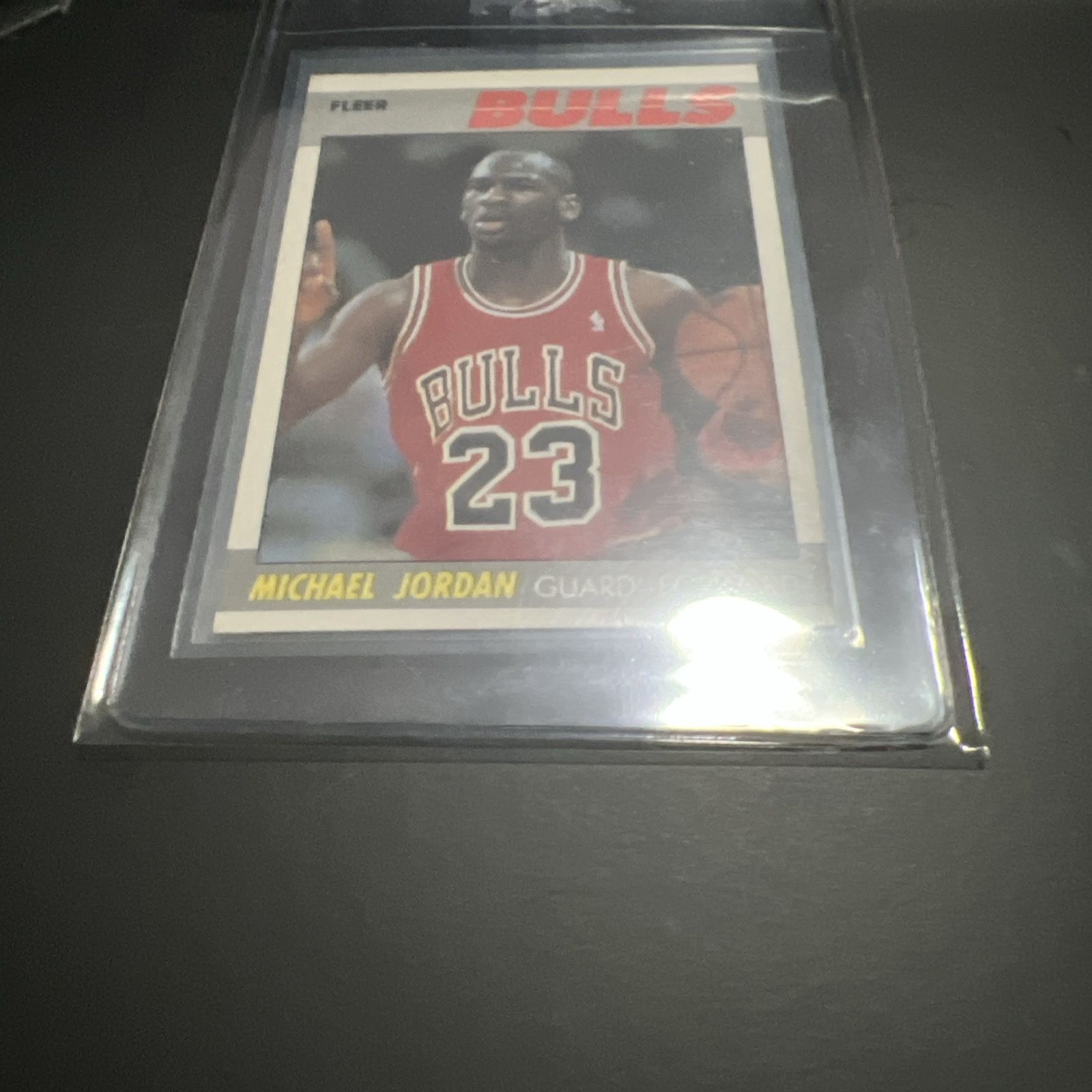 1987 Fleer Michael Jordan Card.(Sharp Corners)