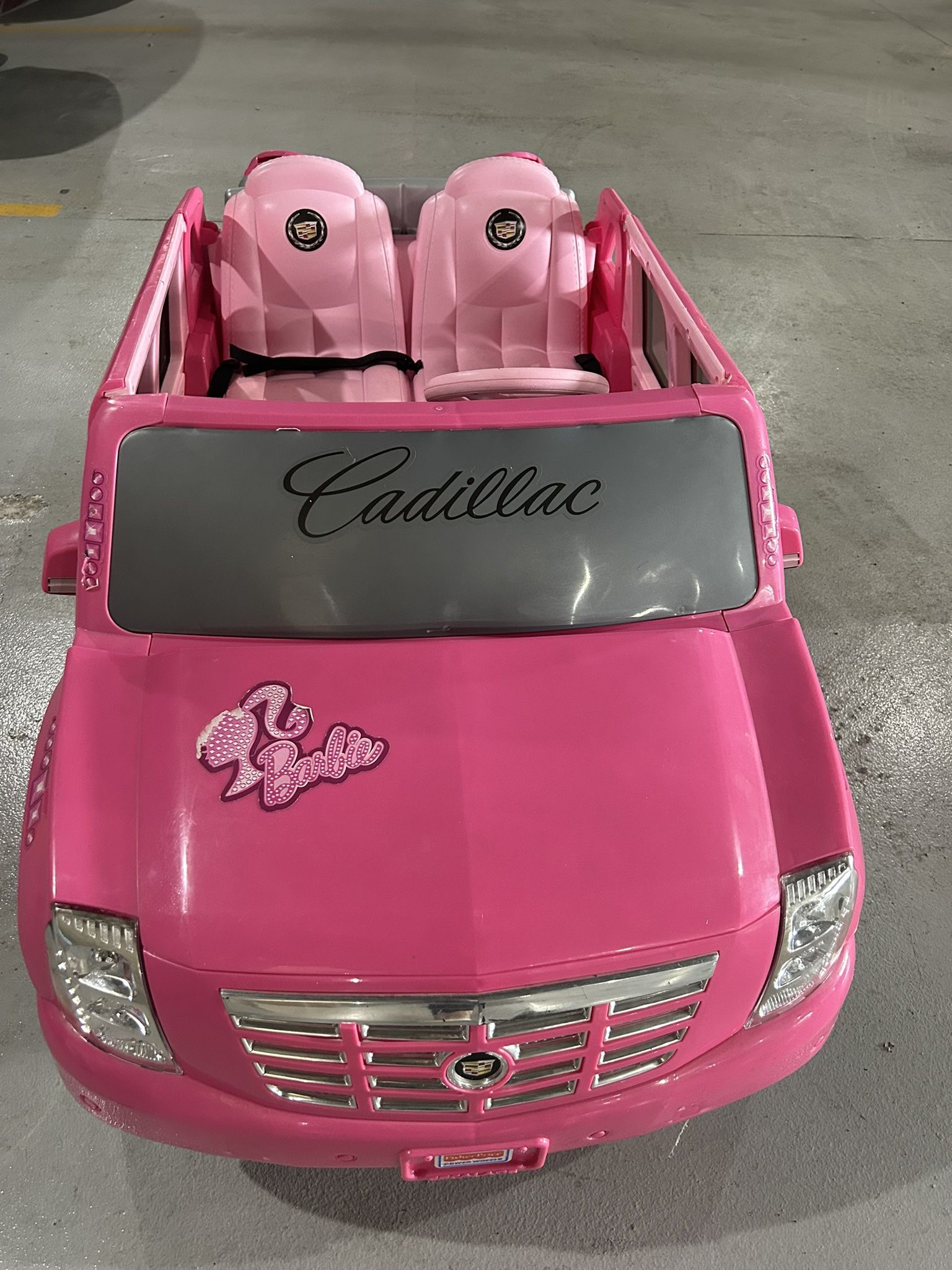 Power Wheels Pink Barbie Cadillac Escalade