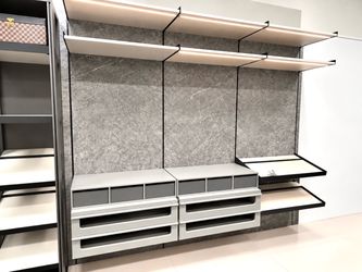 Guzzini e Fontana Italian Luxury Walk-In Closet System