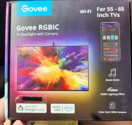 BNIB Govee RGBIC Backlight With Camera