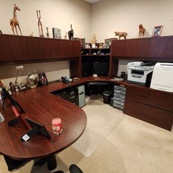 HON U-Shaped Workstation/Desk