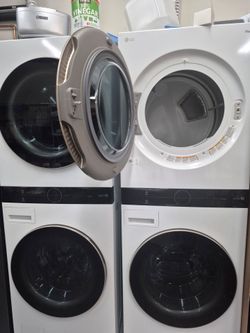LG washing machine and dryer combo