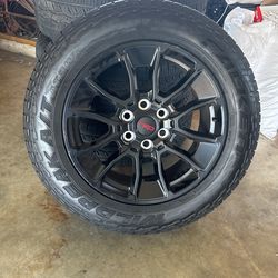 TRD Pros Toyota Tundra Wheels 265/60 R20