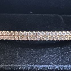 Rose Gold Diamond Bracelet 
