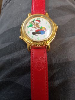 Mint condition Mickey mouse musical Christmas watch