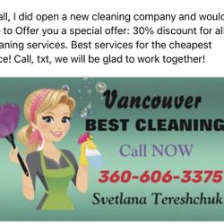 Cleaning Company 30% Discount 