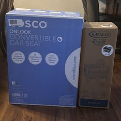 Brand New Unopened Car seat And Pack N Play 