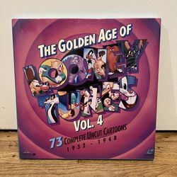 The Golden Age Of Looney Tunes Vol. 4 1(contact info removed) Laser Disc Box Set