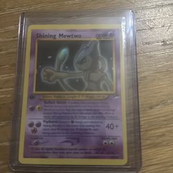 Shining mewtwo first edition