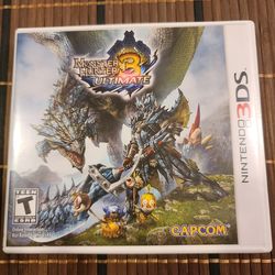 Nintendo 3DS Monster Hunter 3 Ultimate