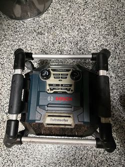 Bosh subwoofer charging speaker