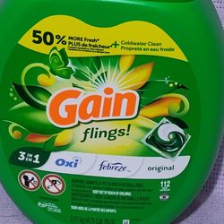 Gain Flings 112 Cápsulas 