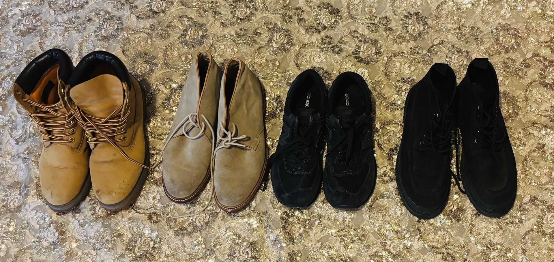Timberland, H&M,New Balance, The Frye Company