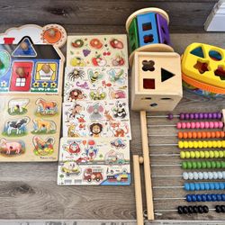Kids Wooden Puzzles, Toys