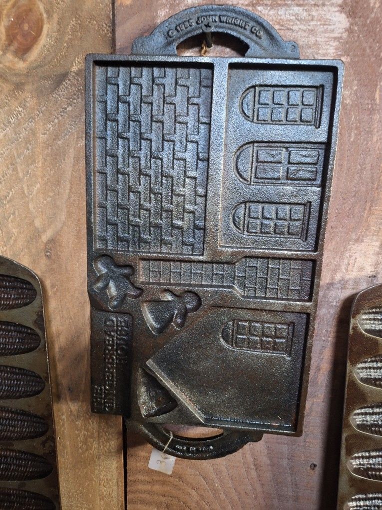 Gingerbread Cast Iron Mold