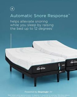 Split king. TempurAdapt mattresses + ErgoSmart bases + delivery & Setup . Everything is Brand new.