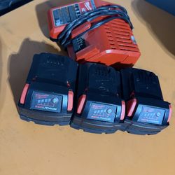 Milwaukee M18 batteries