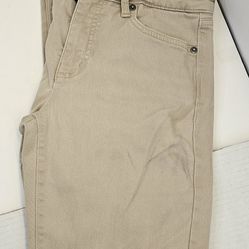 Ralph Lauren Slim Leg Beige Jeans Size 2 – Classic Neutral Denim – Made in Indonesia