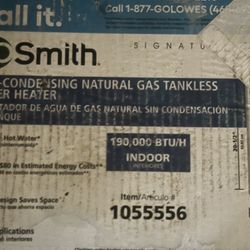 Tankless Water Heater Gas 