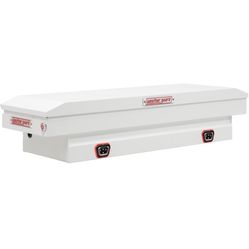NEW WEATHER GUARD Model 156-3-04 Saddle Box, Steel, Mid-Size, White, 7.0 cu FT TRUCK BOX TOOL BOX New  795$ Pick up Phoenix 43rd ave and Indian School
