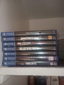 ps4 games dm me if you wanna buy just one