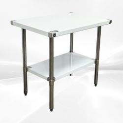 36W x 24D x34H All Stainless Steel Table NSF HN-T-2436-SB