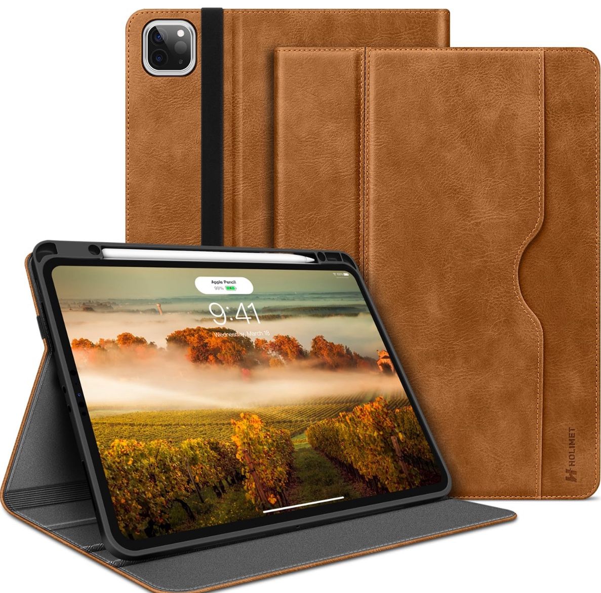 SEYMAC For IPad Pro 13 Inch Case M4 2024 (7th Generation), Heavy Duty Shockproof Protective Case With Screen Protector, 360° Rotating Stand, Hand/Shou