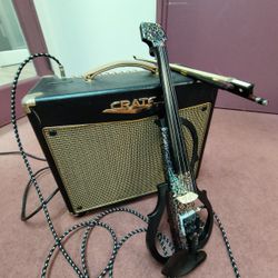 Electric Violín With Amp