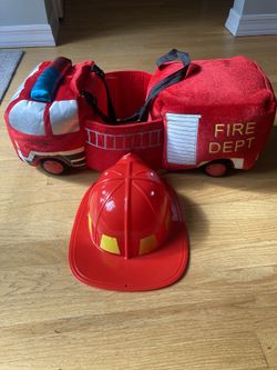 Fire Truck Toddler Costume