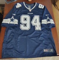 Dallas Cowboys #94 Randy Gregory NFL Jersey Men’s Navy Blue Size xxl