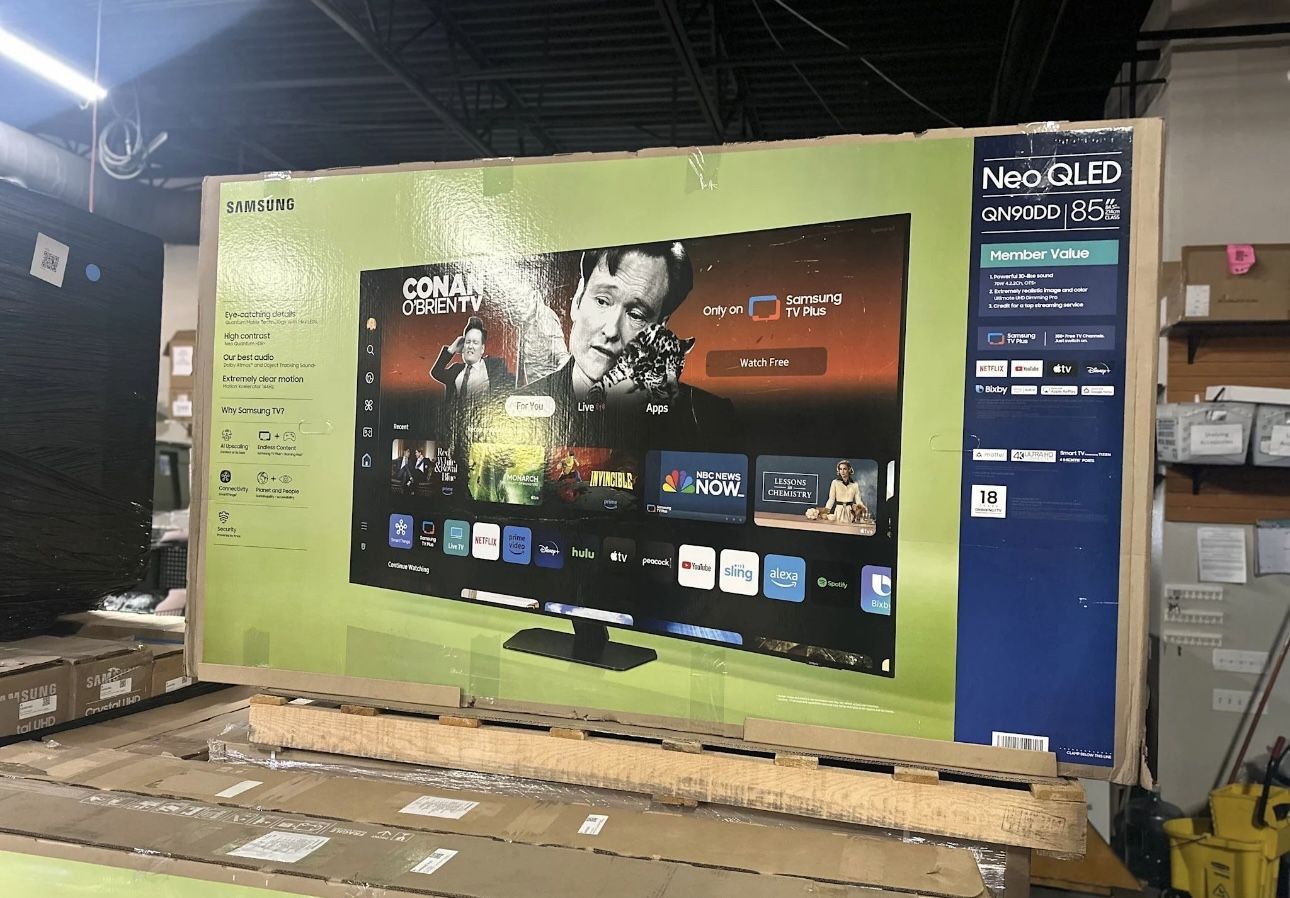 85” Samsung Neo Qled Smart 4K Tv QN9D 120Hz