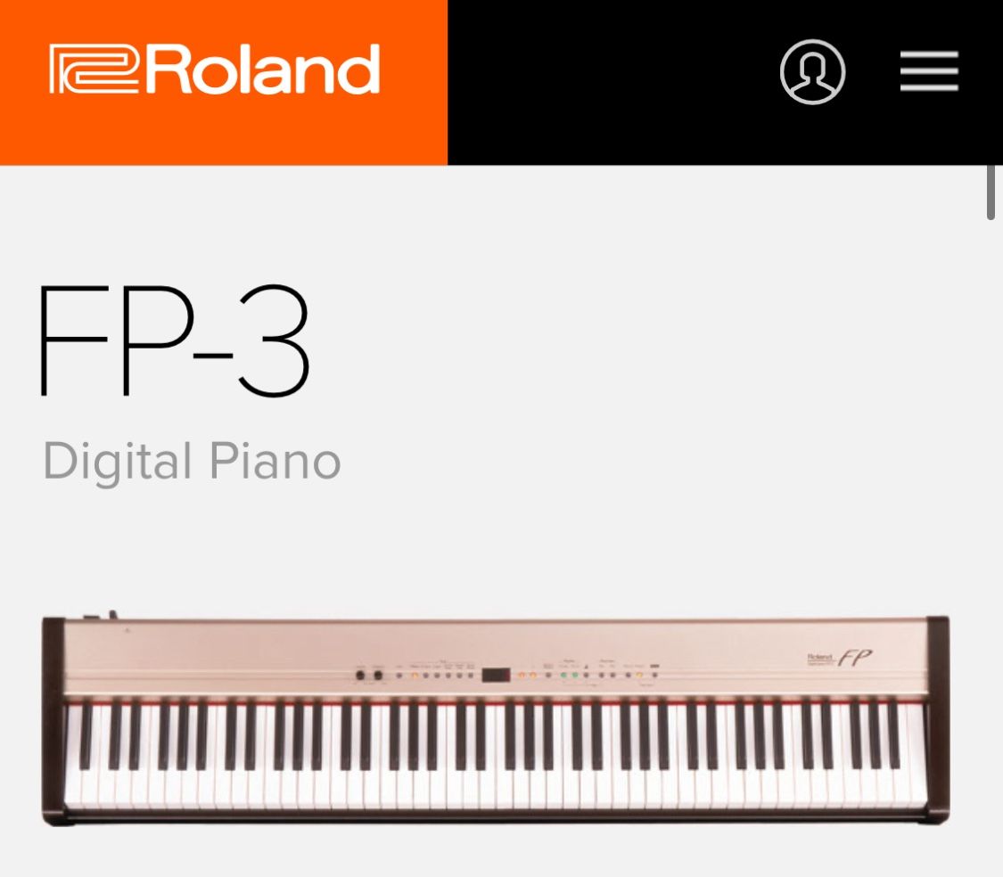 free Roland FP-3 Keyboard.