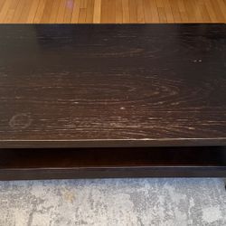 Sturdy Wooden Coffee Table