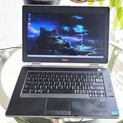 Dell Latitude LAPTOP 14" SSD, HDMI, backlit, Office Suite, new battery

