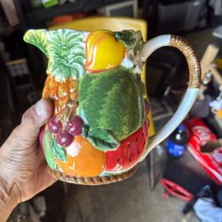 Beautiful Fruit Pitcher 