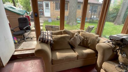 Couch and loveseat