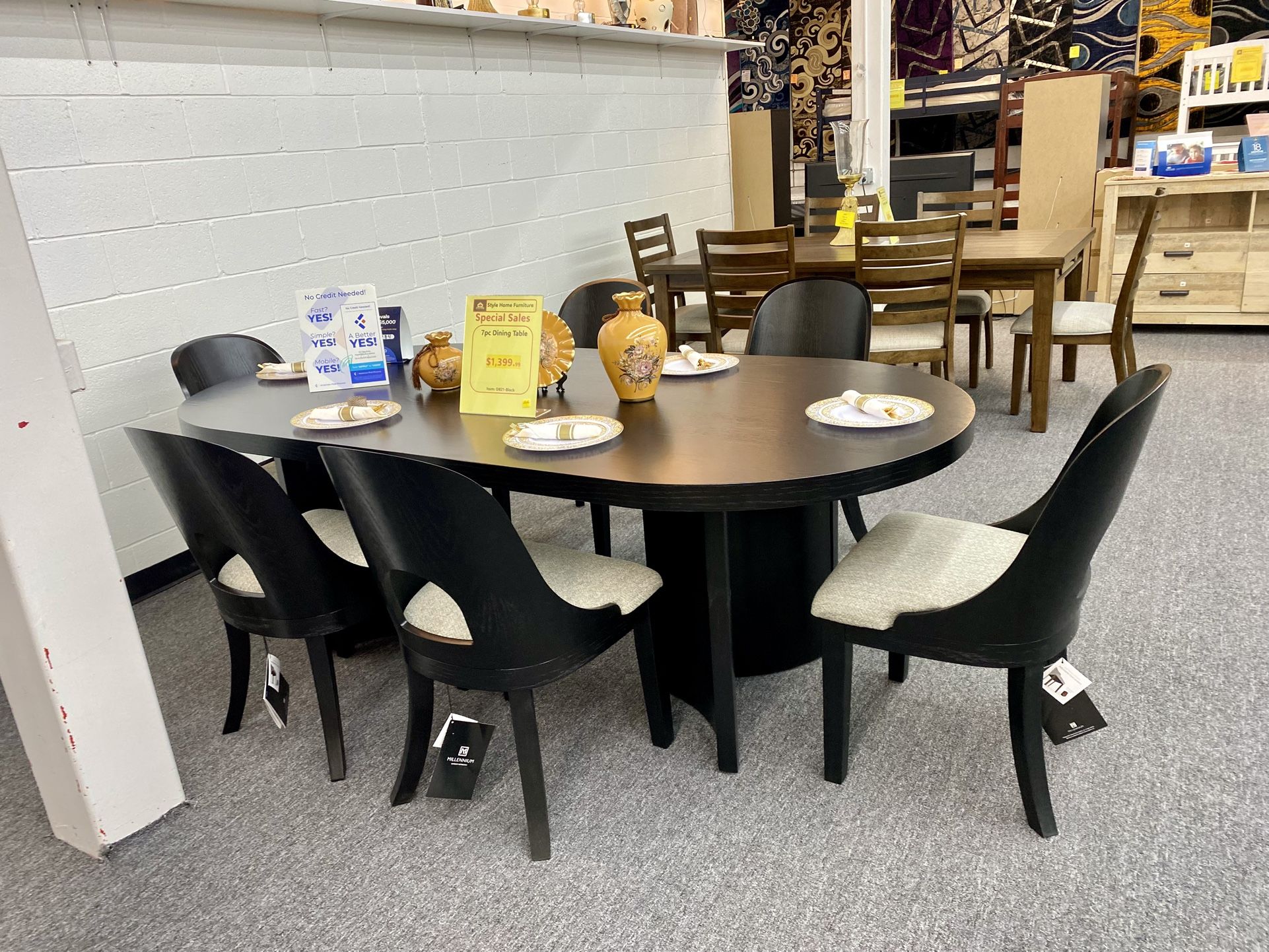 7pc Dinning Table Set $1,399