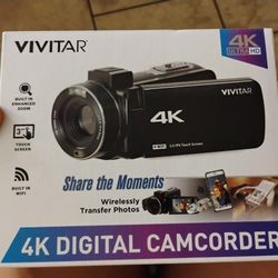 VIVITAR 4K DIGITAL CAMCORDER 