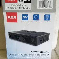 Digital Tv Converter + Recorder $10 Open Bx, Sealed Parts