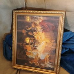 Framed End Of Dinner