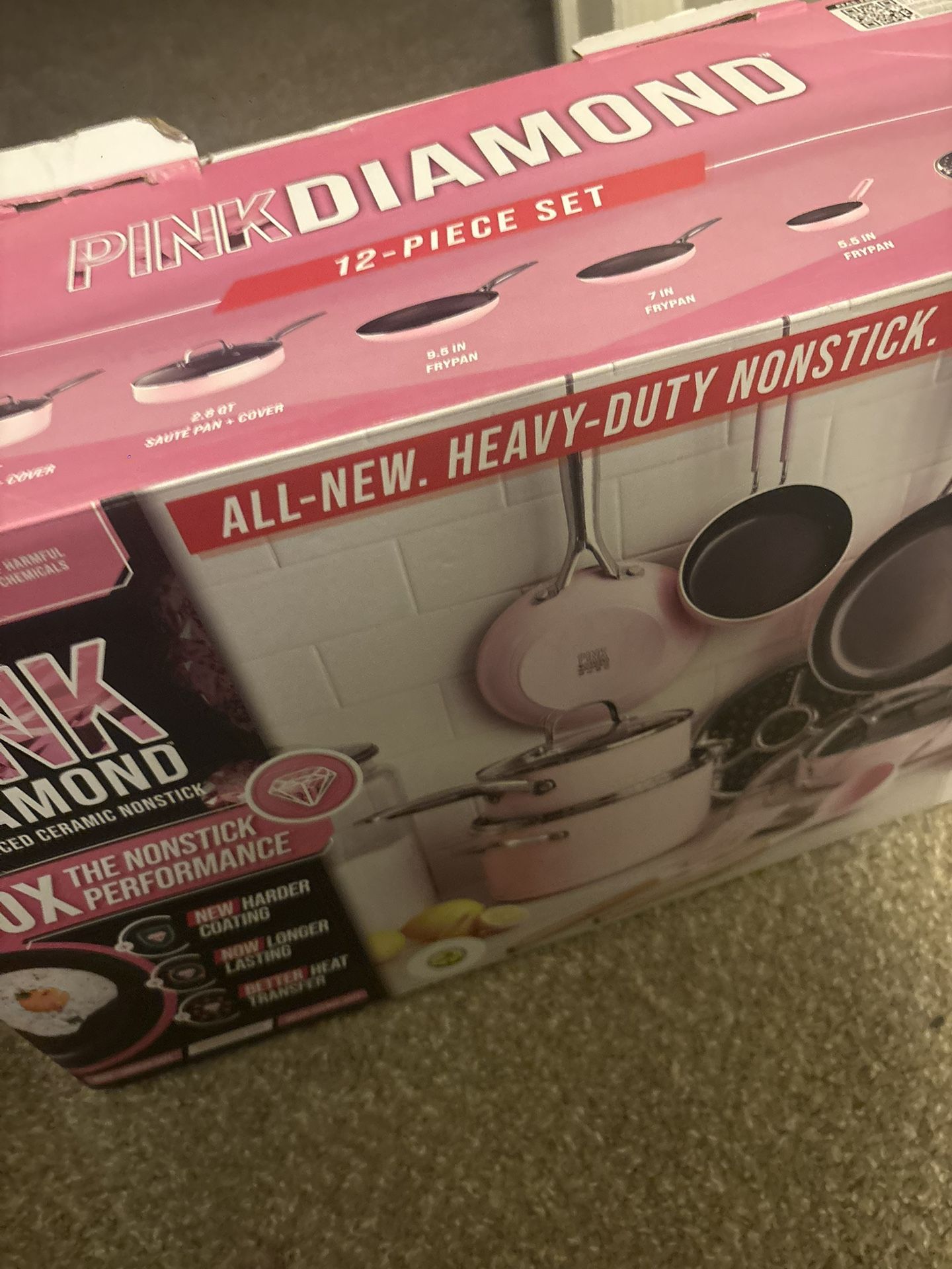 Pink Pots And Pans Set