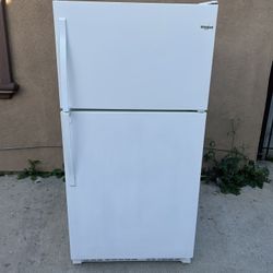 3 MONTHS WARRANTY 33x31x66 WHIRLPOOL REFRIGERATOR WHITE 