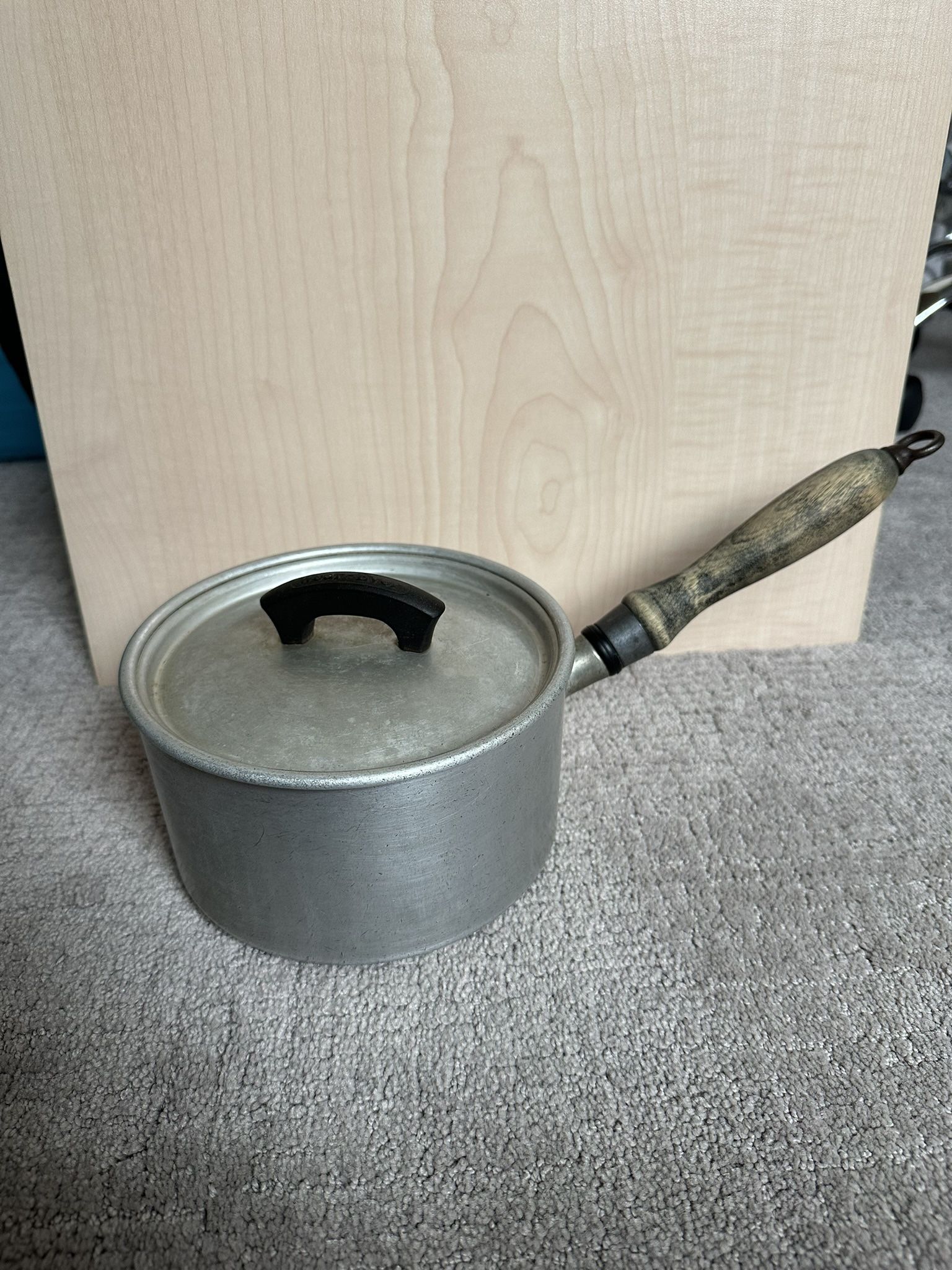 Vintage WearEver No. 701 1/2 Saucepan w/ Lid