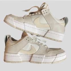 Nike Dunk Low Disrupt Sail Desert Sand (Women's) Size 8