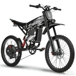 EKXBIKE TX1 Electric Bike for Adults, 6000W Peak 45MPH,60V30AH