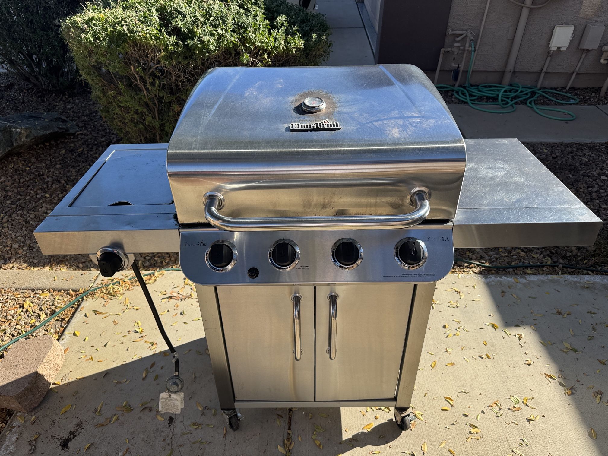 Charbroil 4 Burner, Side Burner - $165 OBO