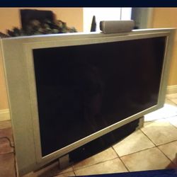 Panasonic 62” Tv  With Stand 
