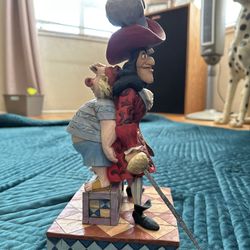 Jim Shore Disney Pirates Captain Hook and Mr. Smee Figurine Peter Pan
